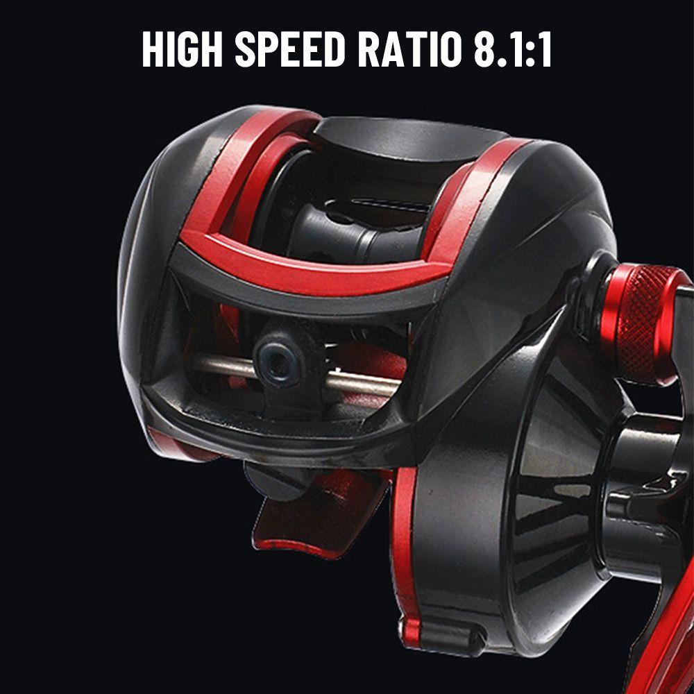 MUVAKO Máy Câu Cá Kim Loại 8: 1: 1 Chất Lượng Cao