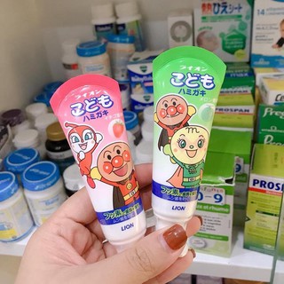 Kem Đánh Răng Trẻ Em Nuốt Được Lion Nhật Bản - BAO CHECK