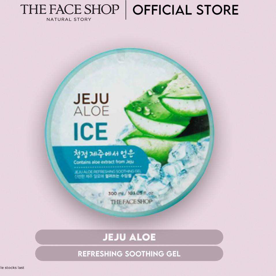 (Hàng Mới Về) Gel Lô Hội Jeju Làm Dịu Da 300ml The Face Shop