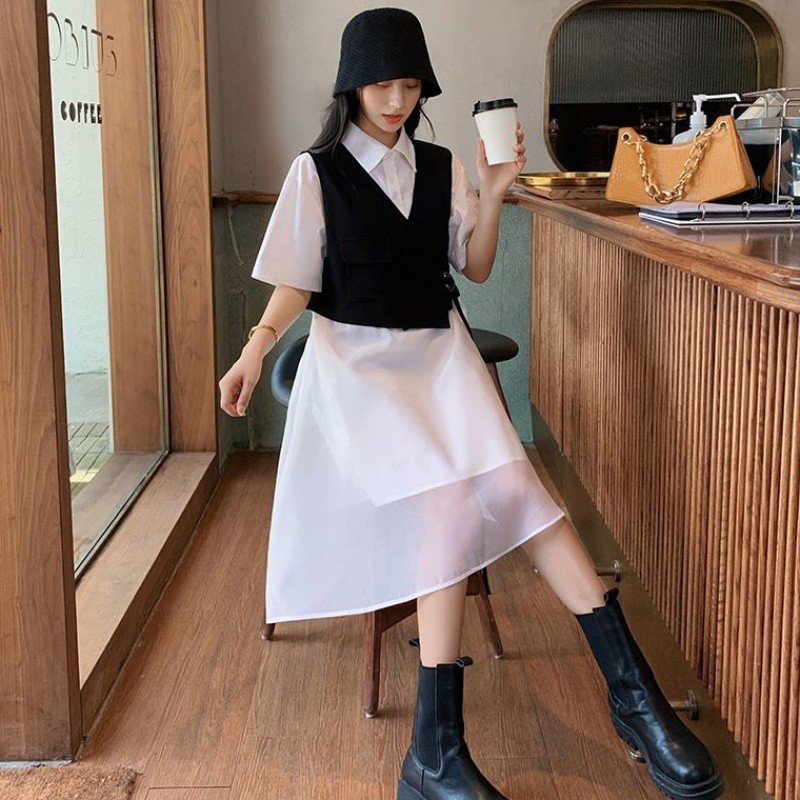 Bộ đầm và áo khoác không tay / Đầm / Áo khoác không tay thời trang dành cho nữ (có bán lẻ) | BigBuy360 - bigbuy360.vn