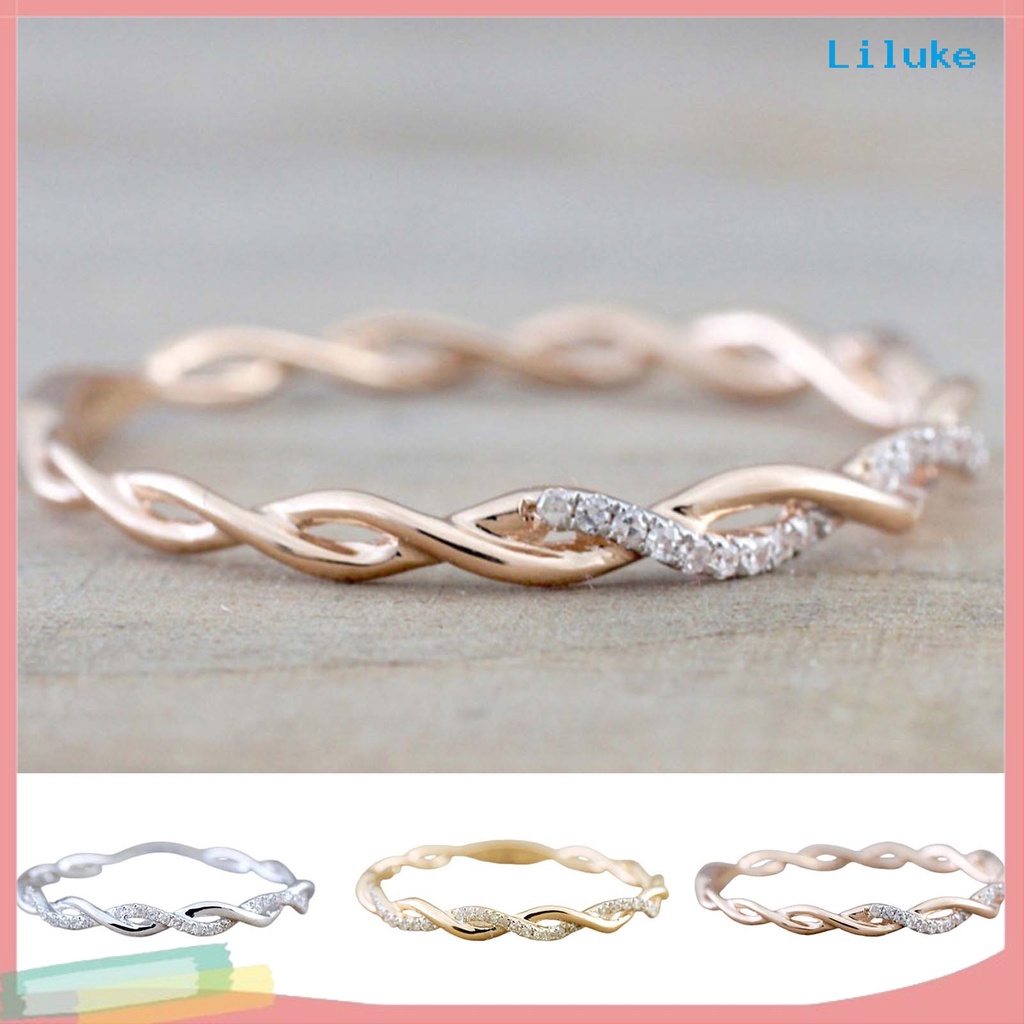 Nhẫn Nữ Đính Đá Thời Trang Sang Trọng