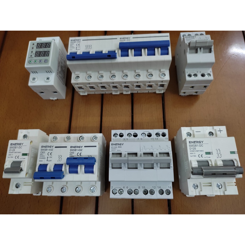 Thiết bị đóng cắt MCB DC 2P 125A 500VDC ENERGY - Thiết Bị Điện ENERGY