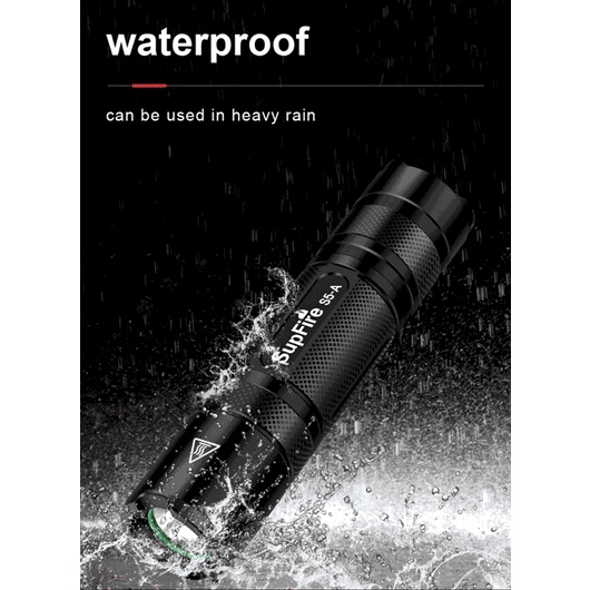 Đèn pin SupFire S5-A - Đèn pin siêu sáng mini siêu bền