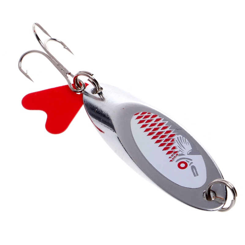 Con Quay Câu Cá Bằng Kim Loại Cứng Góc Cứng Có Móc Câu Mới