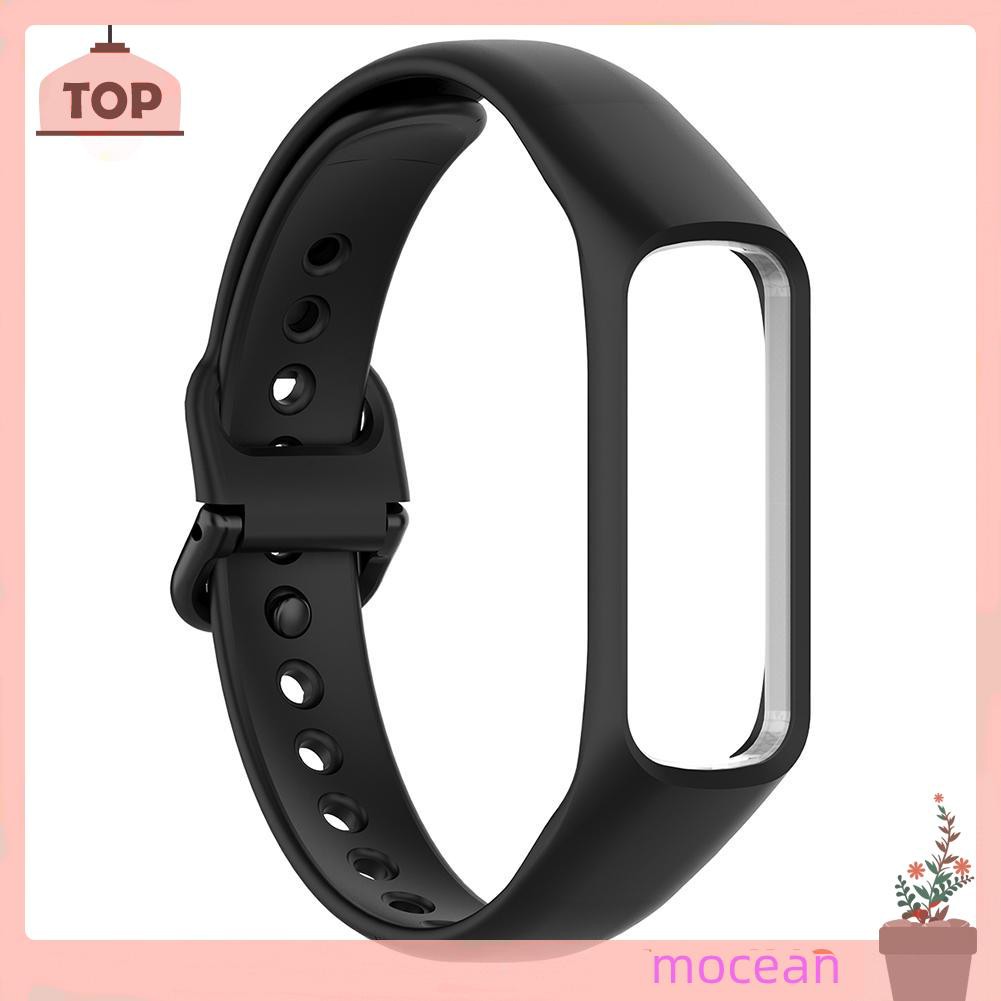 Bộ Dây Đeo Silicone + Khung Cho Đồng Hồ Thông Minh Samsung Galaxy Fit-E Sm-R375