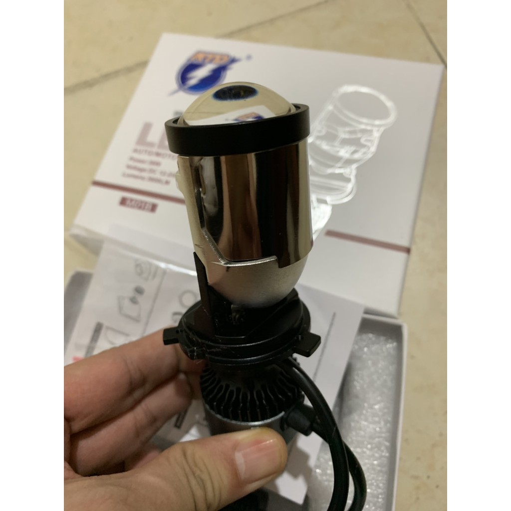 Đèn pha led bi cầu M01B chính hãng rtd ( bản 2020 có chụp phiên bản ver2 )