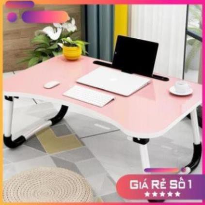 Bàn gỗ mini gấp gọn có khe để ipad ( hàng loại 1 ) | BigBuy360 - bigbuy360.vn