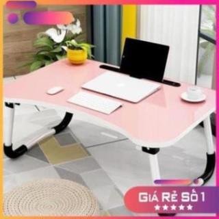 Bàn gỗ mini gấp gọn có khe để ipad ( hàng loại 1 )