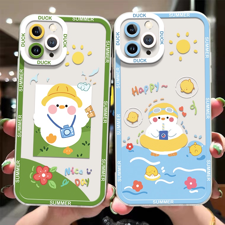 Ốp Điện Thoại Silicon TPU Mềm Trong Suốt Chống Sốc In Họa Tiết Hoạt Hình Cho IPhone 14 6 6S 7 8 Plus X XS XR 11 12 13 Pro Max