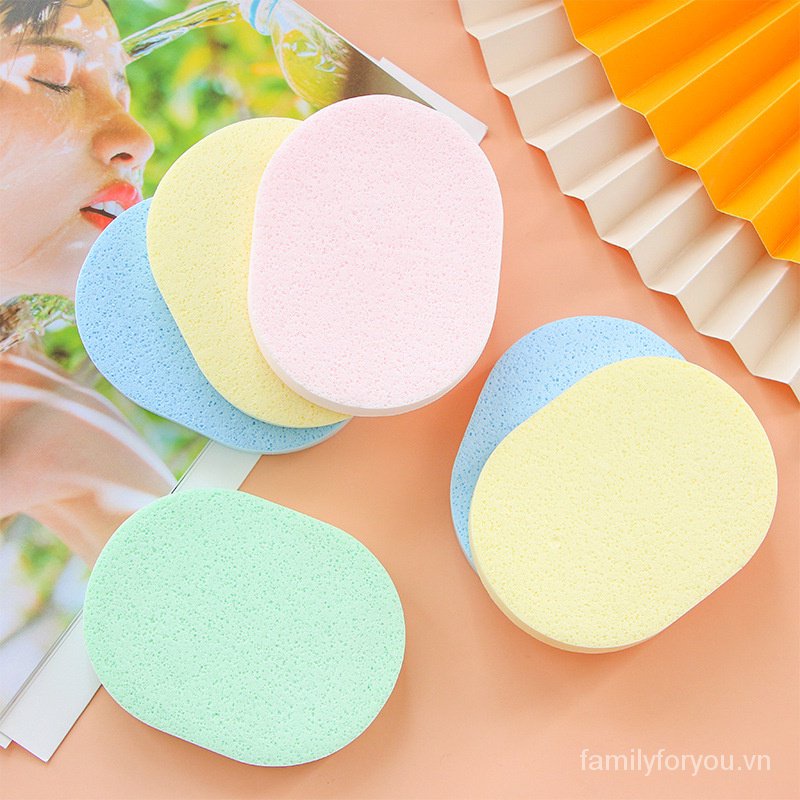 Bông mút mềm rửa mặt tẩy trang tiện dụng
