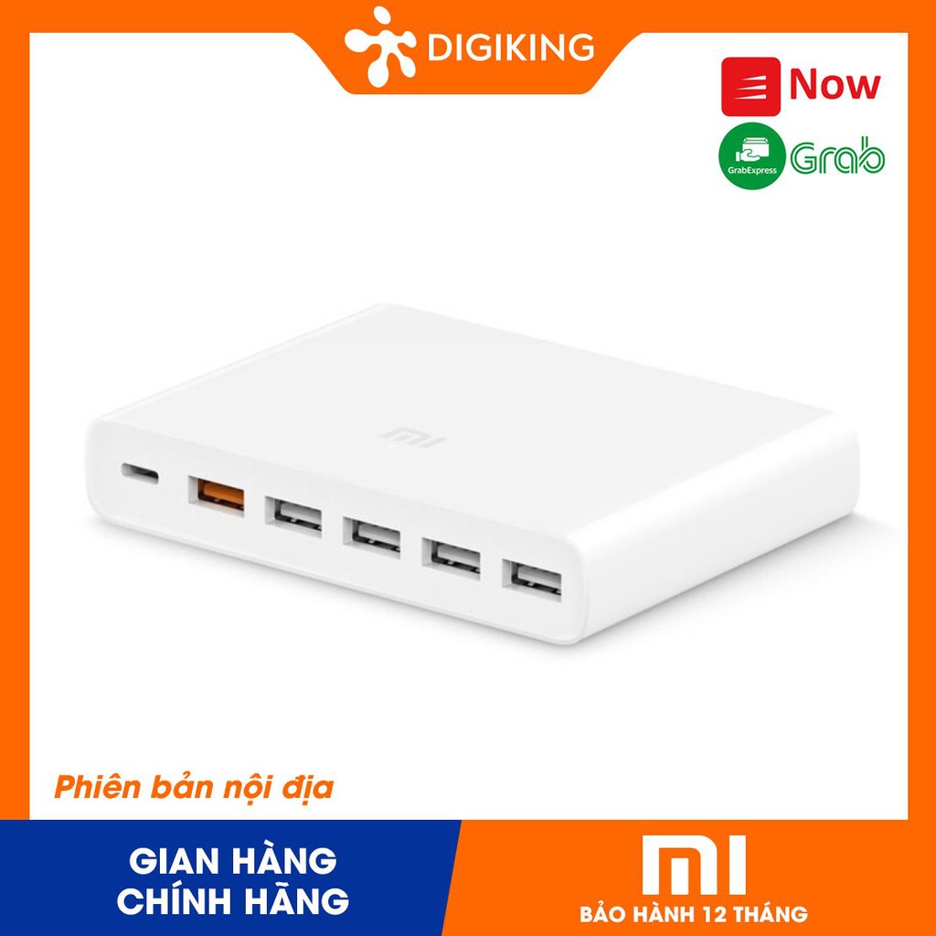 Bộ sạc nhanh Xiaomi 6 cổng 60w Xiaomi Super Fast Charger With 6 Ports (60W)