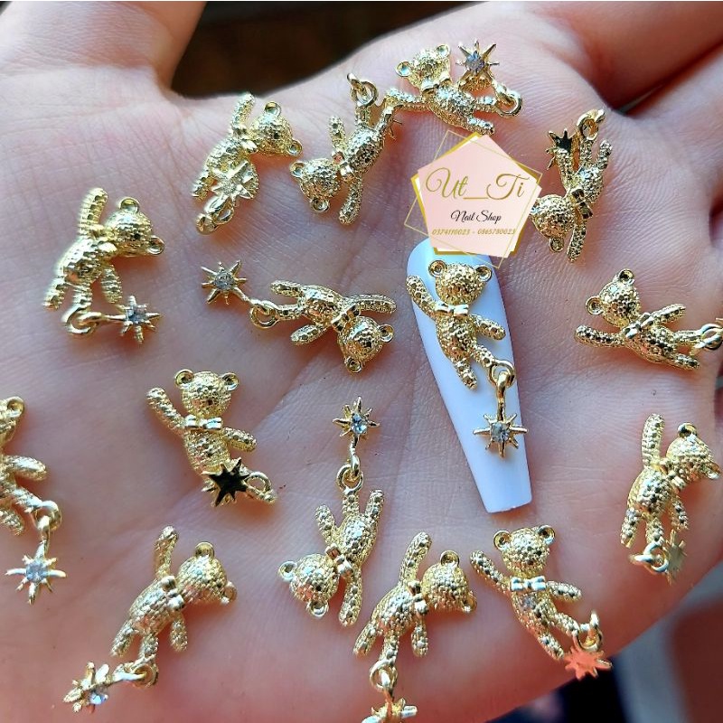 Charm gấu sao mã 122