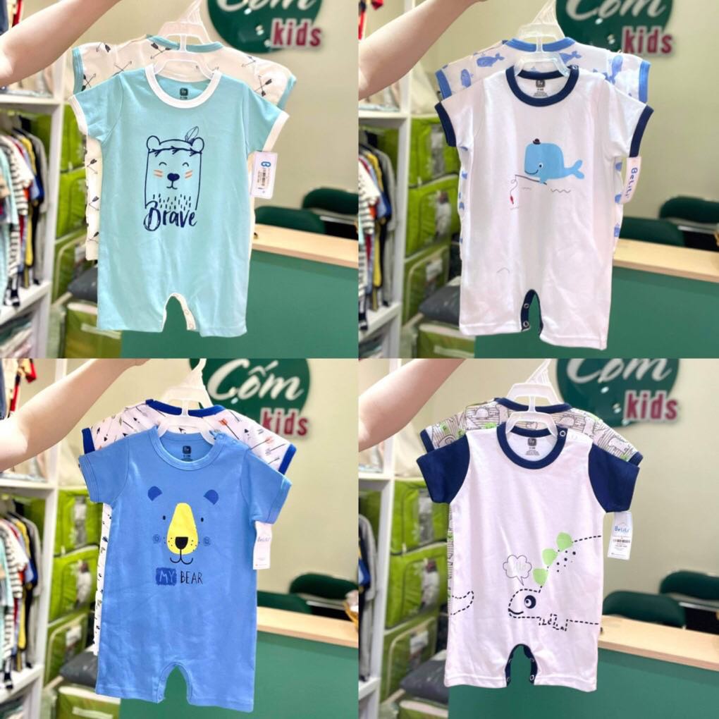 SET 2 BODY ĐÙI BELITI CHO BÉ TRAI SƠ SINH - CỐM KIDS NT