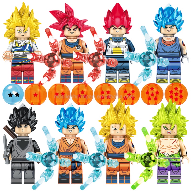 Mô Hình Nhân Vật Broli Son Goku Vegeta Vegetto Zamasu Hoạt Hình Dragon Ball