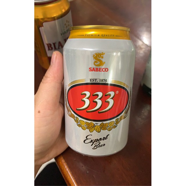 1 Lon Bia 330ml (Sài Gòn/Hà Nội/333)