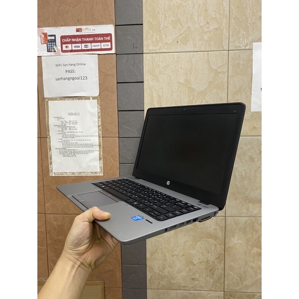laptop cũ hp elitebook 840 g1 i5 4300U, ram 4GB, SSD 128GB, màn hình 14.1 inch