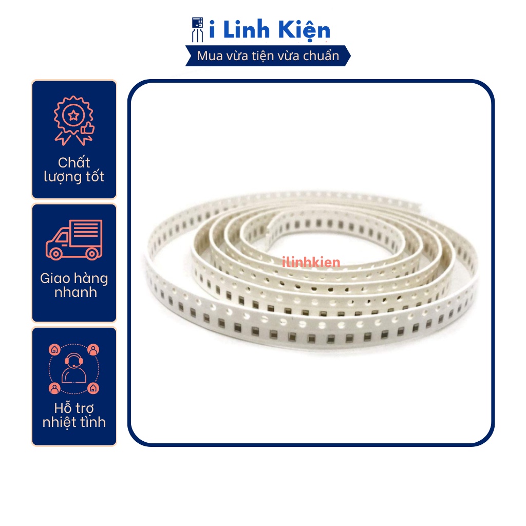 Điện trở dán 0805 390R 1% chất lượng tốt