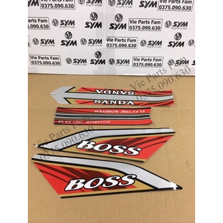 Bộ tem xe máy Boss SYM
