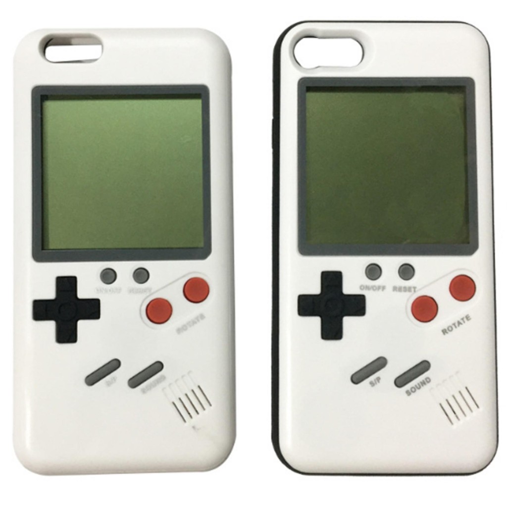 Ốp Lưng cho Iphone 7 Kiêm Máy Chơi Game Game Boy + tặng Móc Khóa Vạn Niên