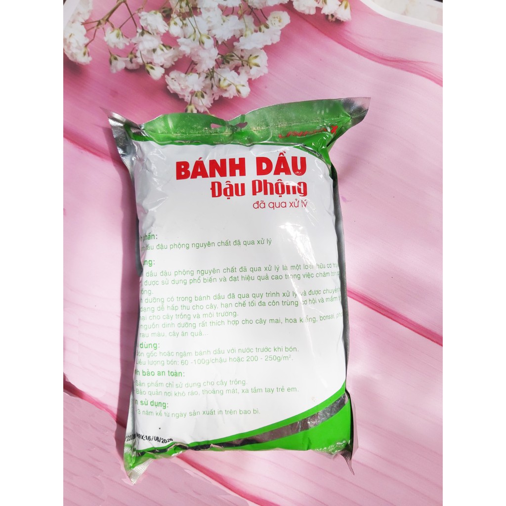 Bánh dầu đậu phộng đã qua xử lý - Túi 1kg