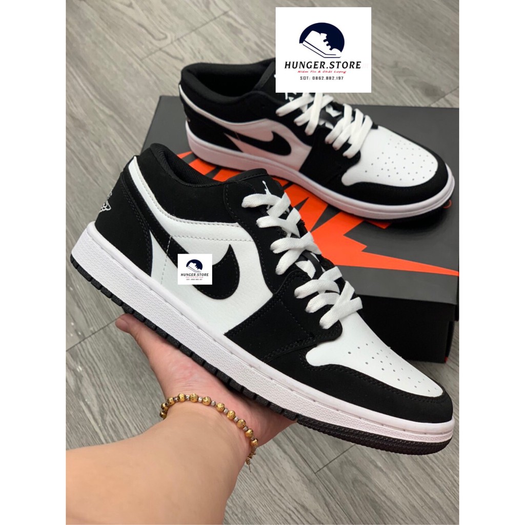 [Mã JDCT1 Giảm 15K Đơn 50K] Giày thể thao Jordan 1(Panda),Đen trắng cổ thấp,đủ size Nam v Nữ Full bill - Hunger.Store HN | BigBuy360 - bigbuy360.vn