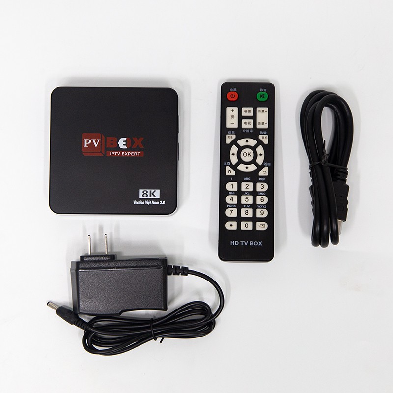 Android tv box, box tv Ram 2G, kết nối wifi không dây, xem phim miễn phí bảo hành 12 tháng PVBOX