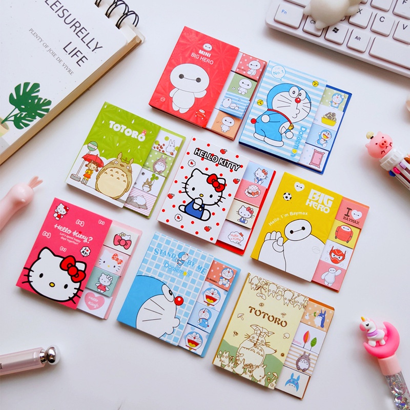 Giấy Ghi Chú Dán Ghi Chú Hình Doraemon Dễ Thương