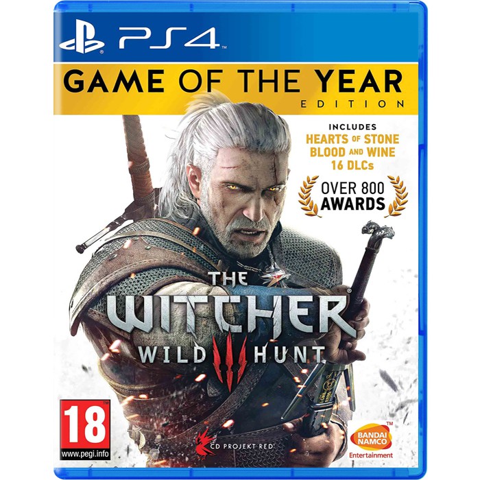 [Mã 159ELSALE hoàn 7% xu đơn 300K] Đĩa Game Ps4 The Witcher 3: Wild Hunt Complete Edition-Mới 100% New Seal -Full DLC