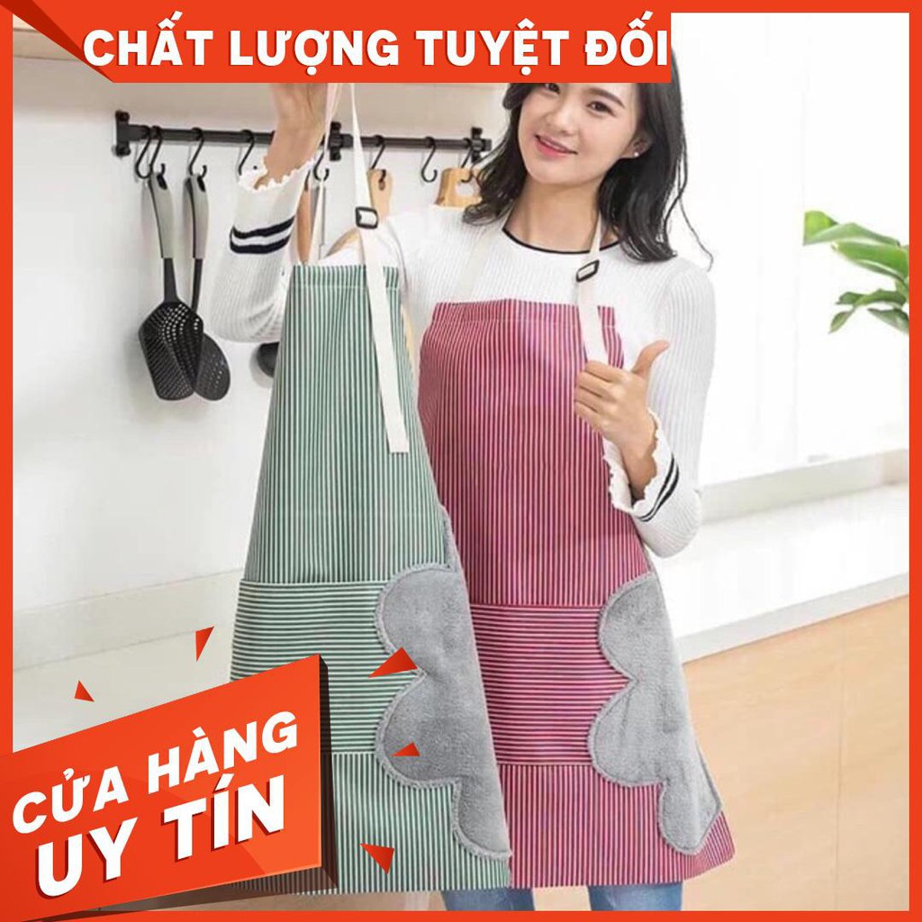 [ MUA HÀNG NHẬN QUÀ TẶNG] Tạp dề không thấm nước