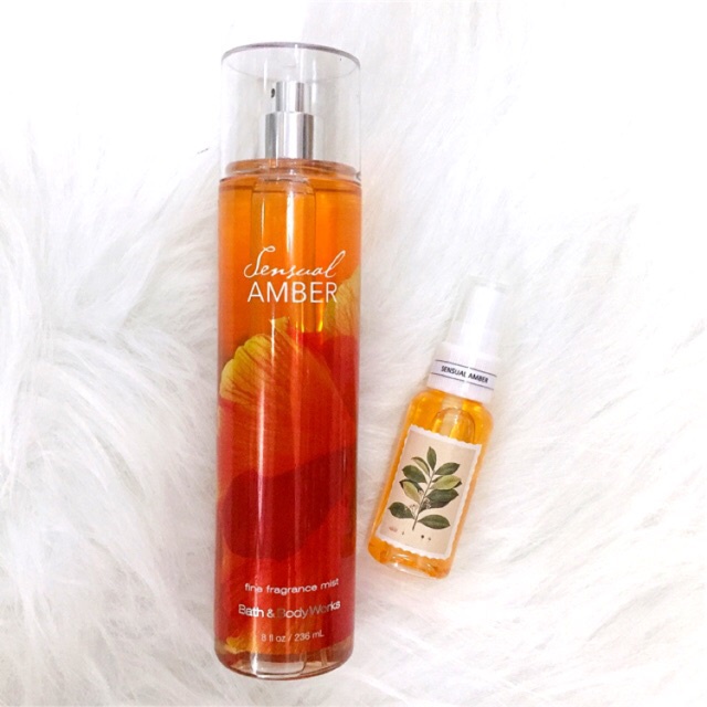 👑 L&G 💄 Xịt thơm toàn thân Chiết  Sensual Amber