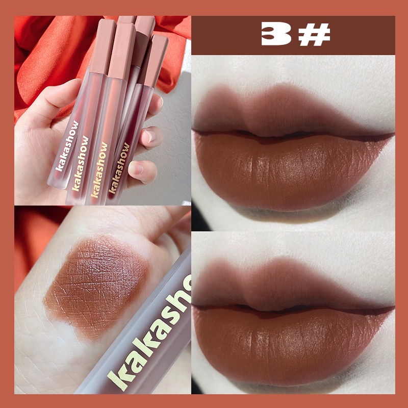 🔥Son HERORANGE🔥 Son Kem Lì KAKASHOW Mềm Mịn Lâu Trôi Mềm Môi