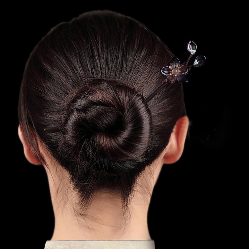 Trâm Cài Tóc Đính Hạt Tua Rua Phong Cách Vintage Cho Nữ