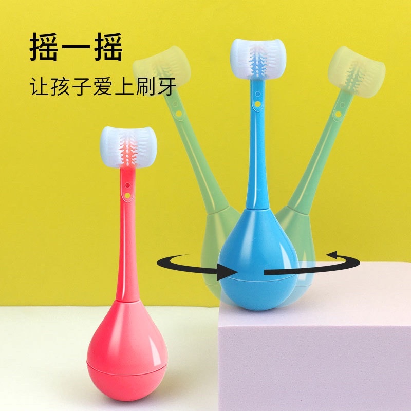 SALE!!! Bàn Chải Đánh Răng Cho Bé 3d Mẫu Mới Siêu Mềm,Siêu Sạch Cho Bé Từ 2 Đến 12 Tuổi