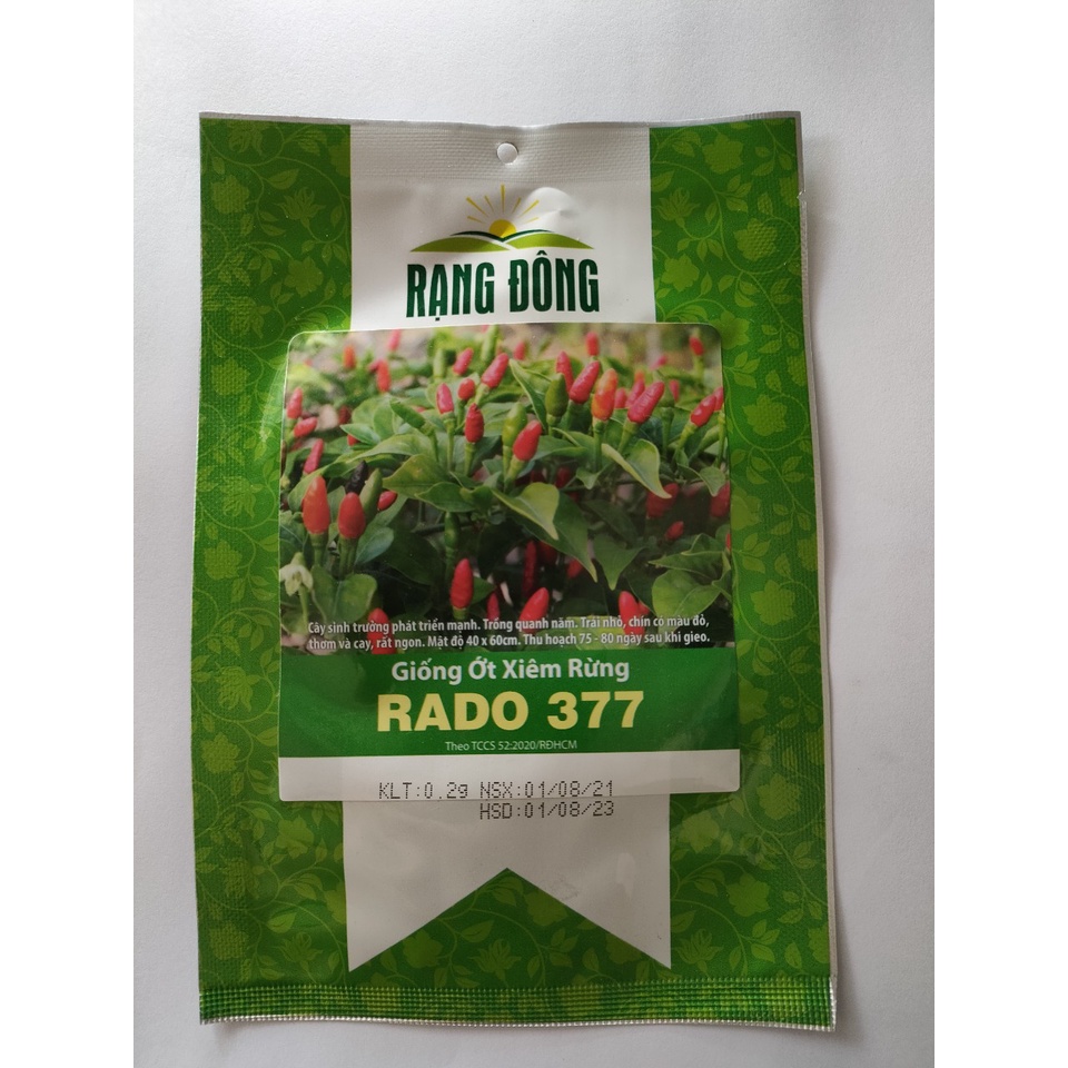 Hạt giống ớt xiêm rừng Rạng Đông