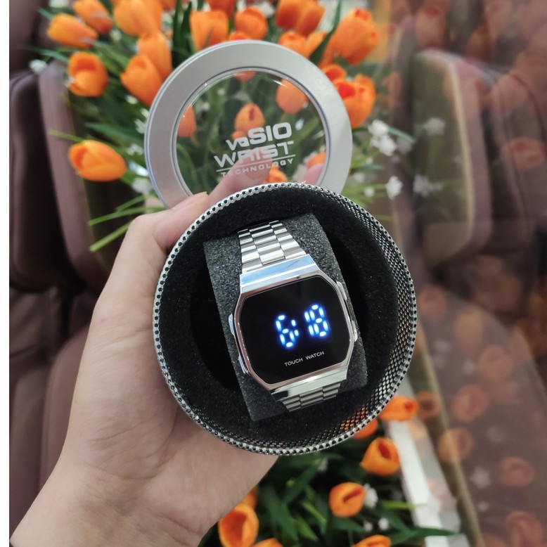 [ảnh thật] Đồng hồ nam nữ điện tử Gozid A168 màn hình full led cảm ứng , thời trang , sang trọng , đẳng cấp-Full box
