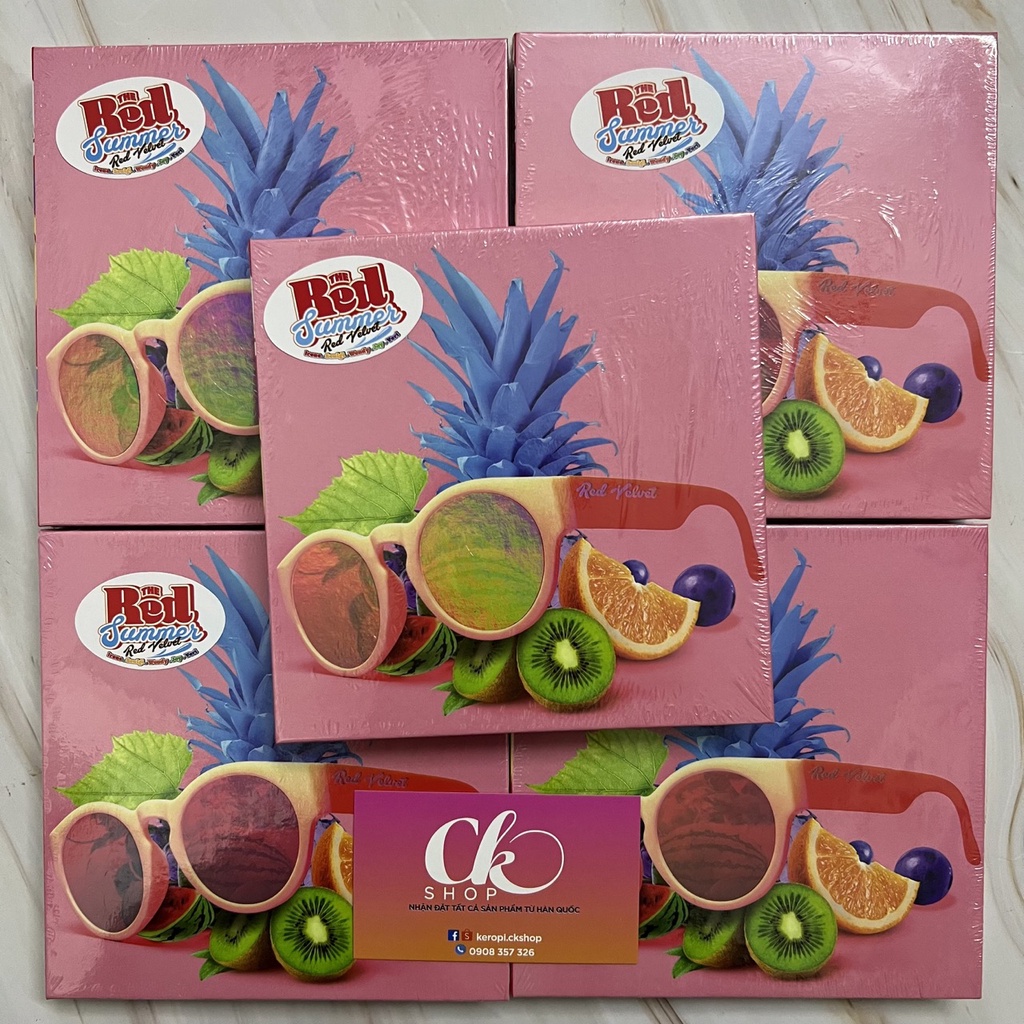 Bộ ảnh Red Velvet - Red Summer có sẵn CKSHOP