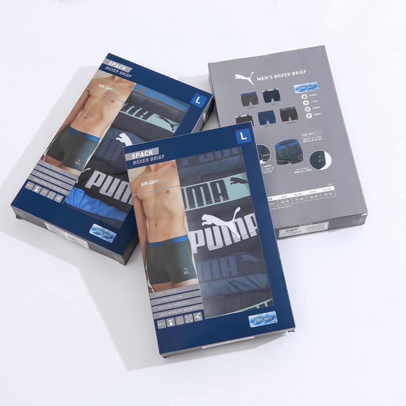Vnxk_xuất dư_ Quần sịp boxer Pu_ma hàng xuất khẩu Hàn