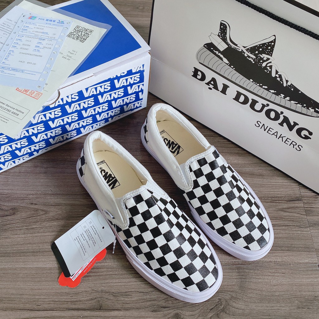 [Mã FAGREEN245 giảm tới 30K đơn 99K] vans caro lười