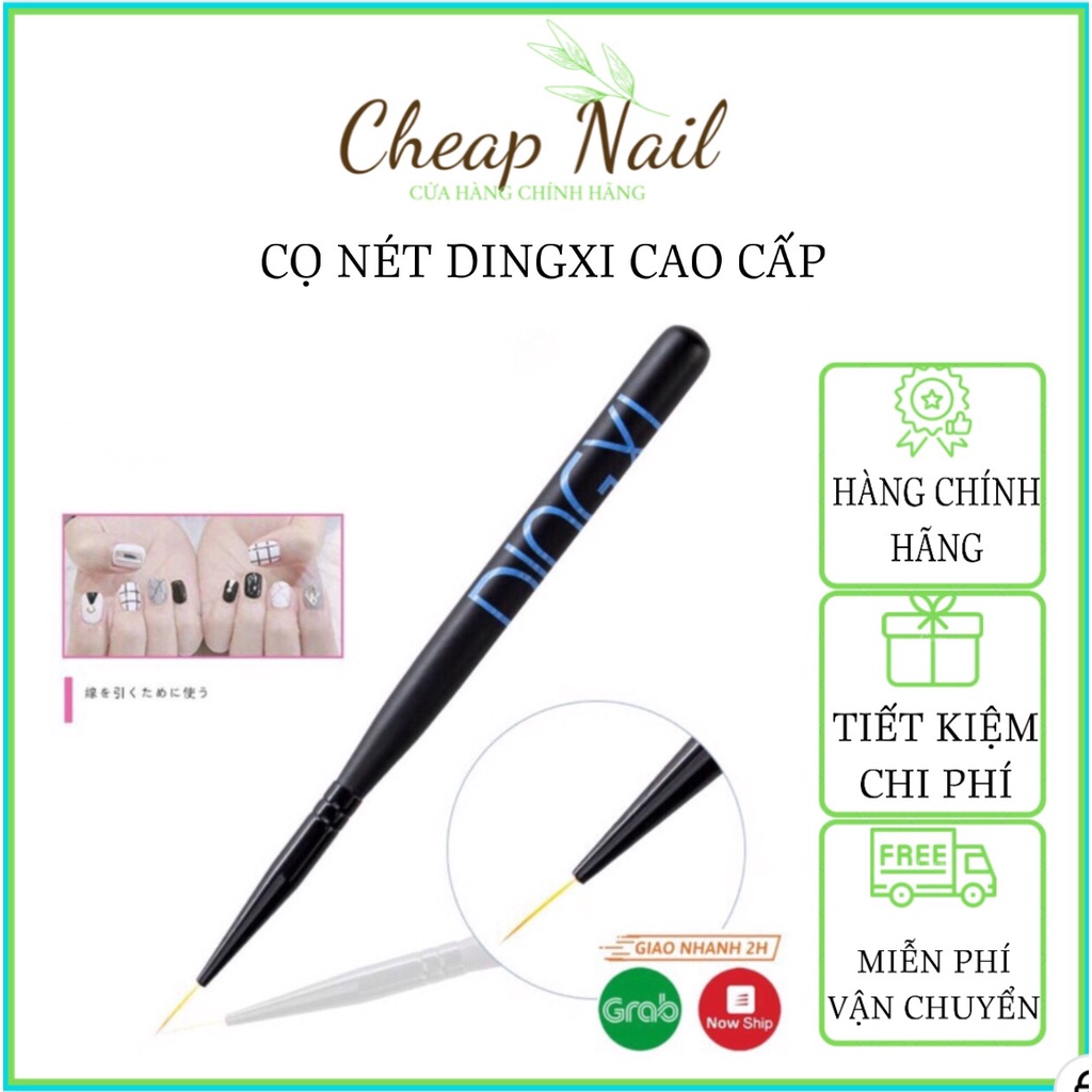 cọ nét dingxi, cọ râu lông chồn dingxi 7mm 9mm 12mm