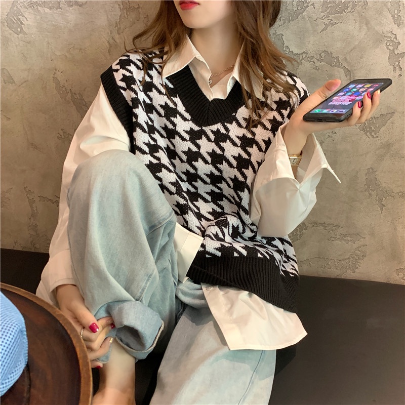 NRVP Áo KhoáC Cardigan Tay DàI Phong CáCh HàN QuốC
