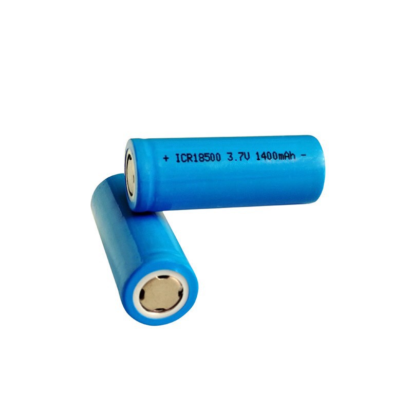 Pin sạc lithium 18500 3,7V 1400mAh sử dụng cho các loại đèn, loa bluetooth, camera và nhiều thiết bị điện tử khác