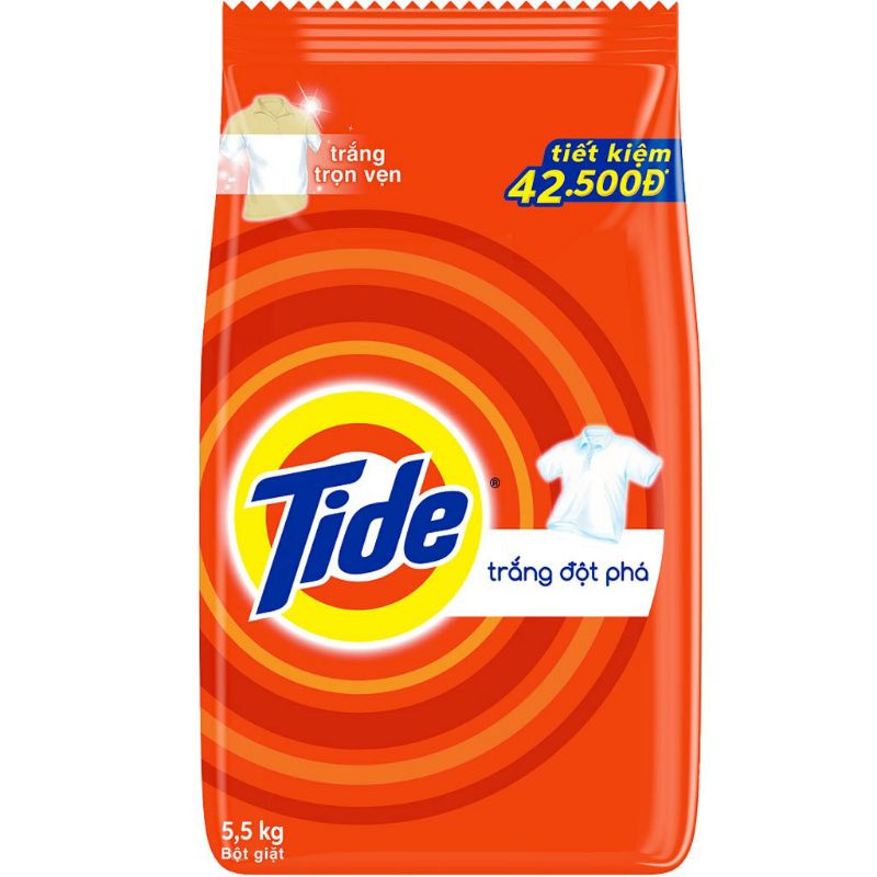 Bột giặt TIDE 5kg & 5,3kg