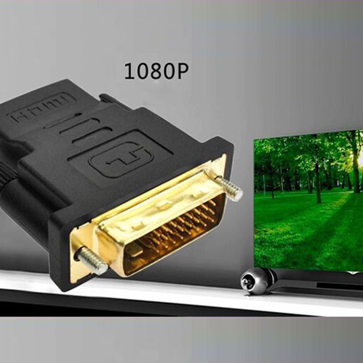 Đầu chuyển đổi DVI sang HDMI | DVI 24+1 hỗ trợ Full HD 1080 F747SP1