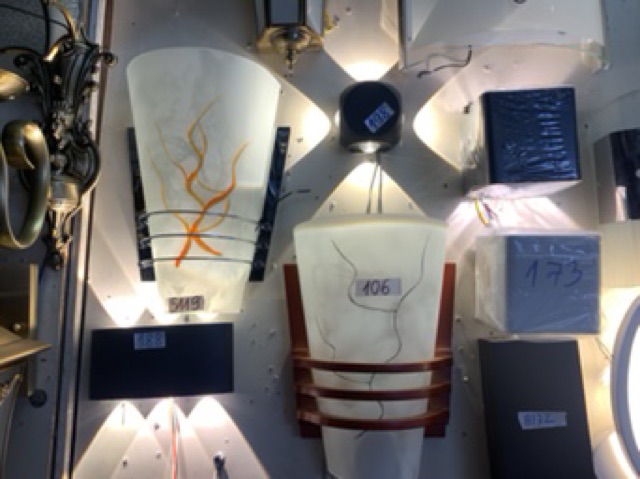 Combo đèn thả bánh xe + đèn kim cương