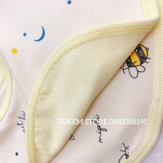 Set 3 yếm tròn sơ sinh Mipbi