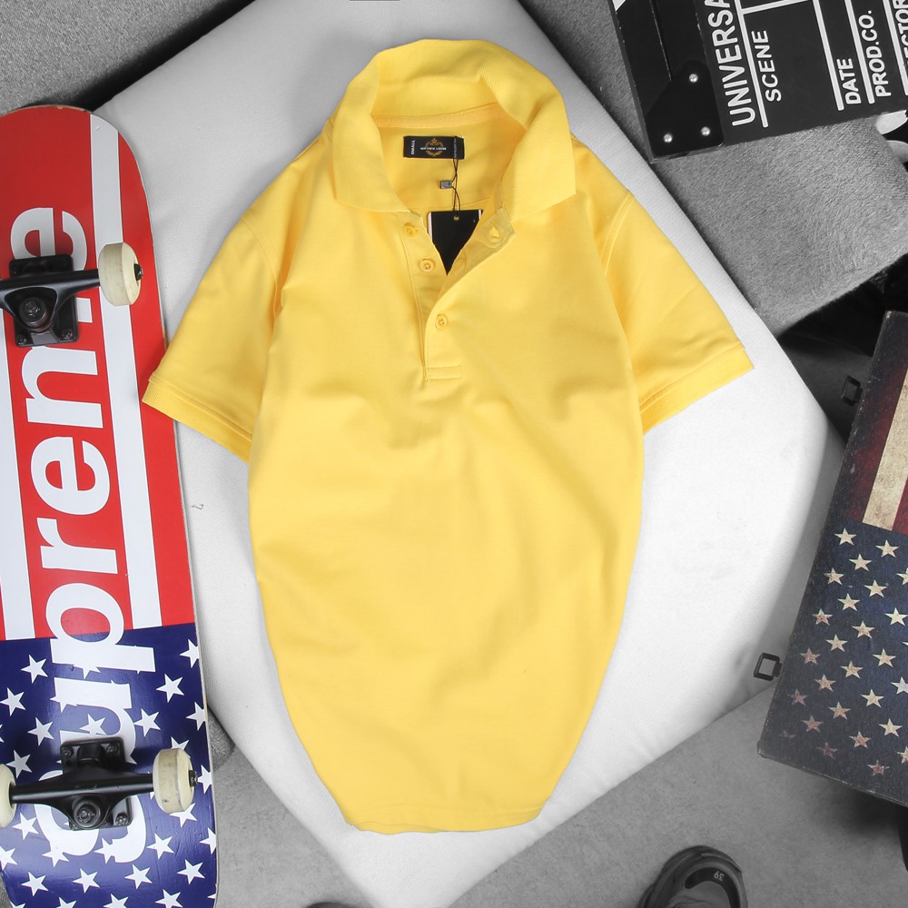 [Mã SKAMCLU7 giảm 10% Tối Đa 50K đơn 0Đ] [99K] Áo Polo Matthew 2 màu Cam - Hồng đỏ PLMT1 - Leo Vatino | BigBuy360 - bigbuy360.vn