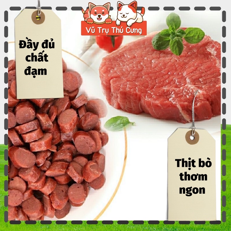 (2,5Kg) Hạt Captain cho Chó kén ăn, từ thịt bò, cá hồi và táo đỏ