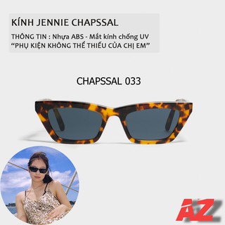 Kính mát nữ Jennie chapssal, kính mát nữ Hàn Quốc chống tia UV400