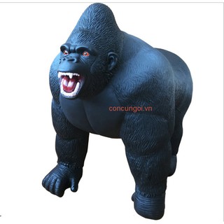 Đồ chơi mô hình King kong GorillA mềm pin nhạc 35*52*26.5cm  , 663