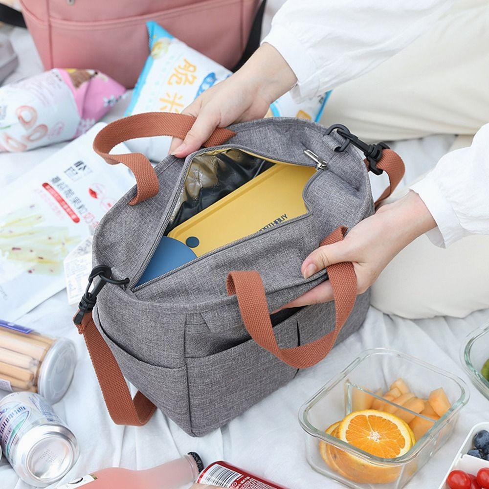 Túi Giữ Nhiệt Đựng Hộp Cơm Trưa Dung Tích 7L Tiện Dụng Mang Theo Du Lịch Cho Bé